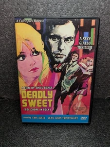 Deadly Sweet by Tinto Brass-A Sexy Giallo Thriller (DVD, 1967) Col Cuore in Gola - Picture 1 of 4