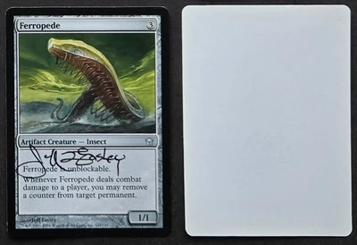 SIGNED MtG Magic Jeff Easley Artist Proof _ Fifth Dawn _ FERROPEDE _ VHTF 1/50! - Image 1 of 2