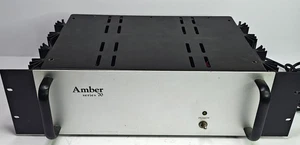 1984 AMBER Series 70 Power Amplifier Amp - Silver Face USA AS-IS Parts Repair - Picture 1 of 11