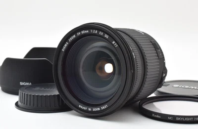Sigma 24-60mm f/2.8 EX DG Zoom Lens for Canon w/Hood,Filter,Caps From Japan 9287 - image 1 of 4