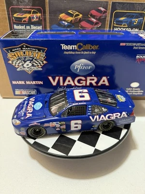 Mark Martin #6 Viagra Blue Mark Martins Salute 2005 1/24 Diecast - Image 1 of 4