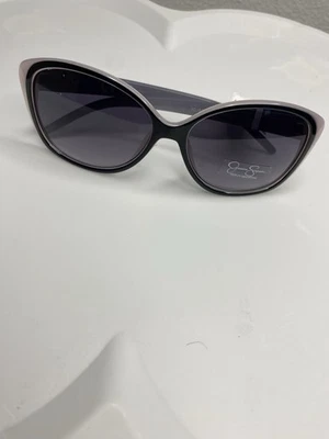 Очки солнцезащитные Jessica Simpson Cat Eye черные с розовыми/темно-серыми J5012 OX новые с ценниками - Изображение 1 из 4