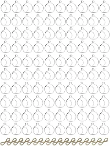 Sziqiqi Hanging Glass Globes Orbs Tea Light Candle Holders Fillable with Trinket - Picture 1 of 12