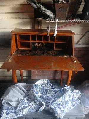 escritorio secretaria antiguo Foto 1 de 2