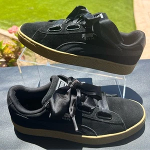 Puma Black Suede Heart Safari Größe 9 - Bild 1 von 10