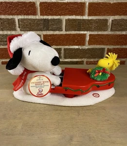 Hallmark Peanuts Swingin' with Snoopy Woodstock Klavierspiel Weihnachten, Video - Bild 1 von 10