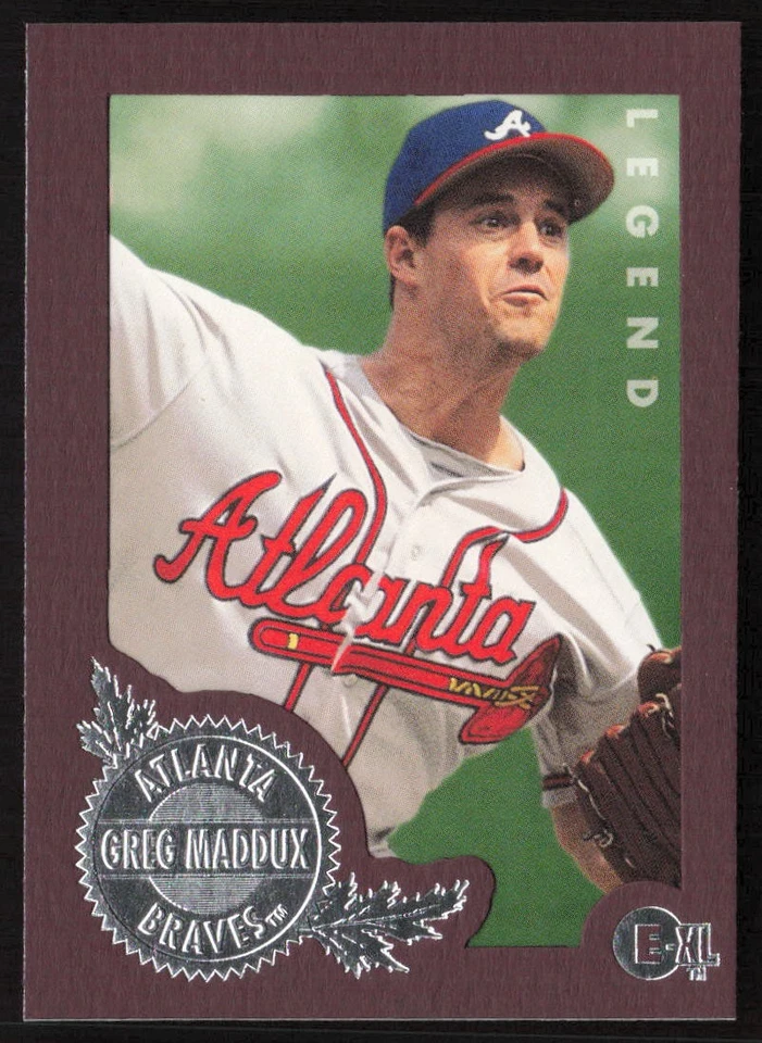 1996 E-Motion XL Greg Maddux #146 Atlanta Braves - Image 1 of 2