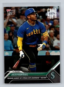 2023 Topps Now #M-AUG Julio Rodriguez Card of the Month - Bild 1 von 2