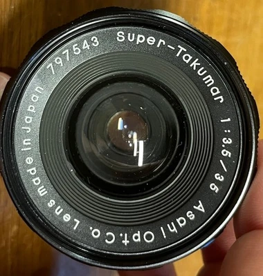 *Early Model : Near Mint* Pentax Super Takumar 35mm F/3.5 Wide Angle Lens /Japan - Image 1 of 4