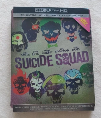 Escuadrón Suicida 4K Ultra HD + Blu Ray + Steelbook Digital Best Buy exclusivo Foto 1 de 3