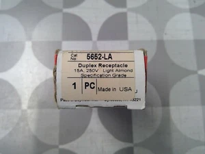Pass & Seymour / Legrand 5652-LA 15A 250V Duplex, Mandorla chiara **Spedizione gratuita** - Foto 1 di 3