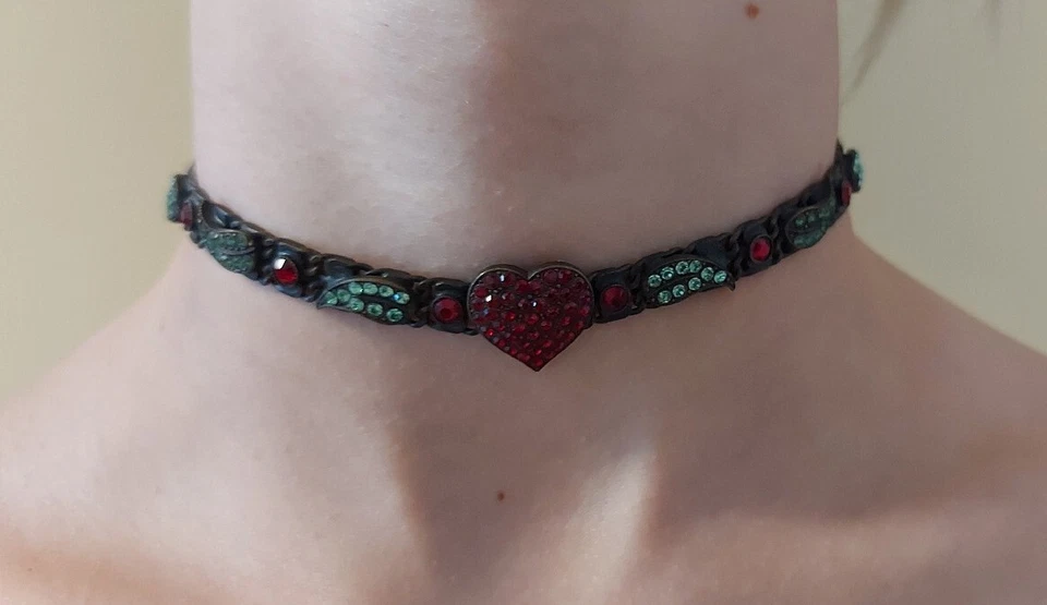 Konplott Sweet Necklace  Halsreif Kristall Strass Kette Collier Neu Etikett   - Bild 1 von 4