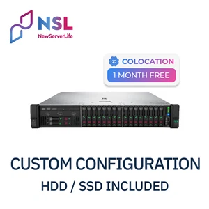 HP DL380 Gen10 16SFF 8NVME 2x Gold 6148 2.4GHz =40C 64GB 2x 1.9TB SSD 4xRJ45 - Picture 1 of 3