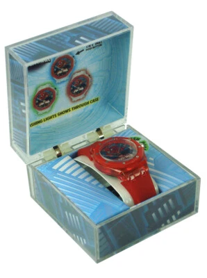 Ultimate Spider-Man Flash Dial Watch Red Marvel Comics Heroes Brand New In Box - Image 1 of 4