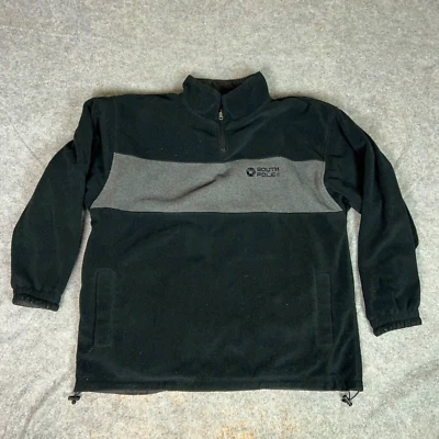 Chaqueta Southpole Hombre Extra Grande Gris Negra Reversible Polar Softshell Y2K Foto 1 de 4