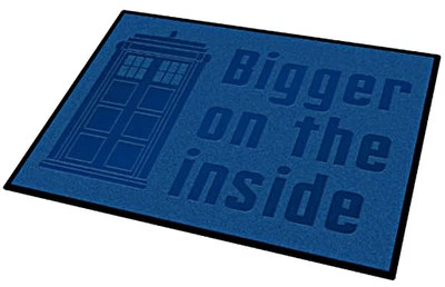 UNDERGROUND TOYS DOCTOR WHO TARDIS WILLKOMMENSMATTE OFFIZIELLE BBC BRANDNEUE TÜRMATTE 61 X 40 CM