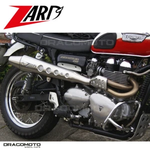 SCRAMBLER 900 TRIUMPH 2012 2013 Alto ZARD Complete System CONICAL RC ZTP035... - Picture 1 of 5