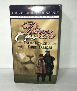 Chronicles of Narnia Prince Caspian Voyage of Dawn Treader VHS 1990 2-Tape Set - Picture 1 of 3