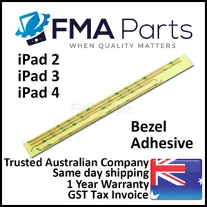 iPad 2 3 4 Bezel Plastic Middle Mid Frame Digitizer Doubled Sided Adhesive Tape - Picture 1 of 2