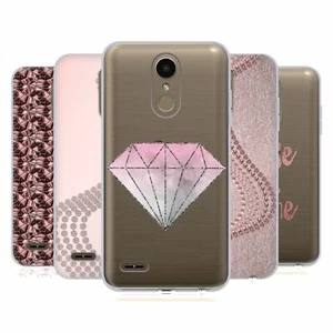 OFFICIAL LEBENSART VARIOUS ROSE GOLD SOFT GEL CASE FOR LG PHONES 1 - Picture 1 of 8