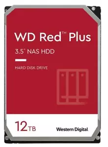 WD Red Plus NAS 3.5" Internal HDD SATA 6Gbps, 12TB - WD120EFBX - Picture 1 of 2