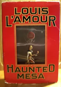HC 1st AUFL/1st Ptg, THE HAUNTED MESA Louis L'Amour 1987 Sehr guter Zustand +/exc mit DJ - Bild 1 von 16