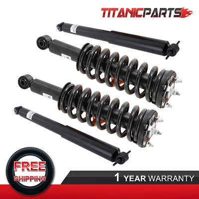 4x Complete Struts Assembly Shocks For Chevy Colorado GMC Canyon 2004-2012 RWD - Image 1 of 4