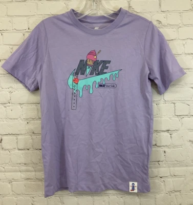 Nike FV5414-515 Niños TREAT YOUR SOLE Manga Corta Algodón Camiseta Púrpura M Mediana Foto 1 de 4