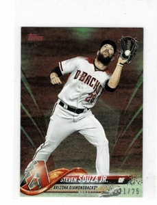 2018 TOPPS MINI ON DEMAND PINK 612 STEVEN SOUZA JR #d 21/25 ARIZONA DIAMONDBACKS - Picture 1 of 1