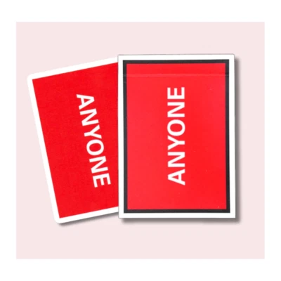 Red Velvet Cap Logo Spielkarten – Anyone Worldwide - Rare Deck für Sammler - Bild 1 von 4