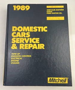 1989 DOMESTIC Cars Service & Repair (Mitchell)Chrysler, Eagle and Ford Motor Co. - Picture 1 of 8