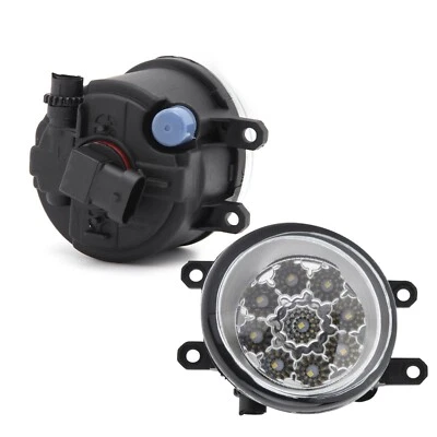 DOT 2PCS Clear LED Fog Lights Bumper Driving Lights For Toyota Tacoma 2012-2015 - Imagem 1 de 4