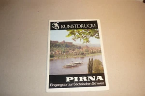 Plegable - Libro RDA impresiones artísticas Pirna 1983! Imágenes 160 x 110mm! - Imagen 1 de 3