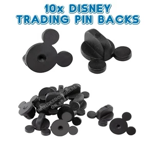 10x NUEVO LOTE DE RESPALDOS DE PASADOR COMERCIAL DISNEY DE GOMA RESPALDO COMERCIAL CABEZA DE MICKEY - Imagen 1 de 24