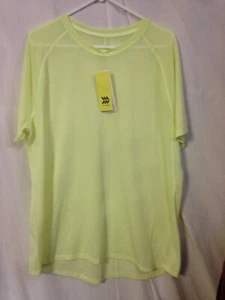 Men's Short Sleeve Run T-Shirt - All in Motion Bright Lemon XL - Picture 1 of 2