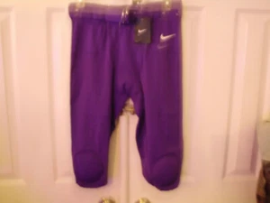 Nike Herren mittlere Fußballhose lila mit Knieschützern 789925-546 $ 85 neu mit Etikett - Bild 1 von 4
