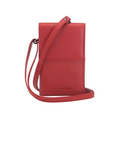 Funda de móvil DÜSSELDORF de cuero auténtico con protección RFID (101) - Imagen 1 de 6