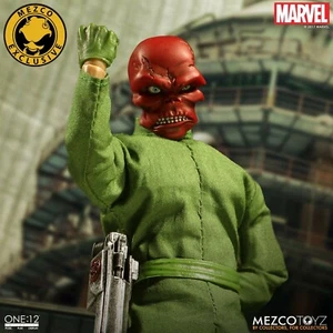 MEZCO One:12 Classic RED SKULL NYCC 2017 Exclusive New Sealed - Picture 1 of 12