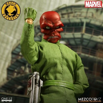 MEZCO One:12 Classic RED SKULL NYCC 2017 Exclusive New Sealed - Image 1 of 4