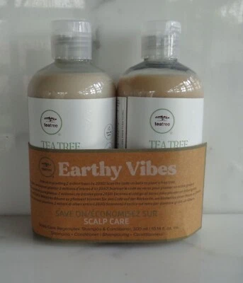 Set Paul Mitchell Tea Tree Scalp Care Regeniplex Shampoo & Conditioner 10oz - Image 1 of 4
