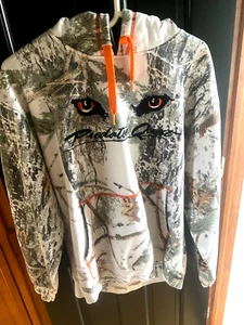 CABELAS Zoonz Woodlands Predator Quest M Hoodie Mens Camo Hunting Sweatshirt - Picture 1 of 6