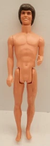 Vintage Donny Osmond Ken Doll Brunette (Naked) Mattel c. 1968 Solid Hair 11.5" - Picture 1 of 3