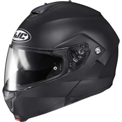 HJC Helmets C91 Men's Motorcycle Helmet Semi-Flat Black Size 4XL - Image 1 of 3