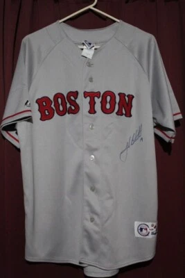 Josh Beckett Autographed Jersey Boston Red Sox PSA DNA - Image 1 of 4