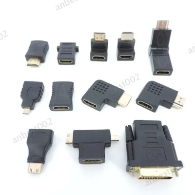 1pcs HDMI-Compatible Adapter Male to Female Converter Mini Micro HDTV Extender - Image 1 of 4