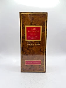 EAU SAUVAGE BY CHRISTIAN DIOR 100ML EDT SPRAY CODE-4V374 (NEW WITH BOX & SEALED) - Picture 1 of 2