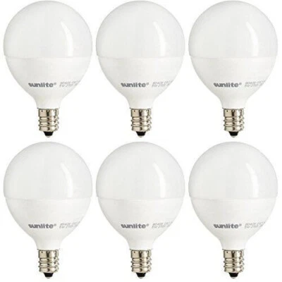 Sunlite 40296 LED G16.5 Globe Light Bulb 5 Watts 40W Equivalent 350 Lumens 6PACK - Image 1 of 4