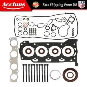 Head Gasket With Bolts Set For 2010-2015 Toyota Prius V Lexus CT200h 1.8L 2ZRFXE - Picture 1 of 16