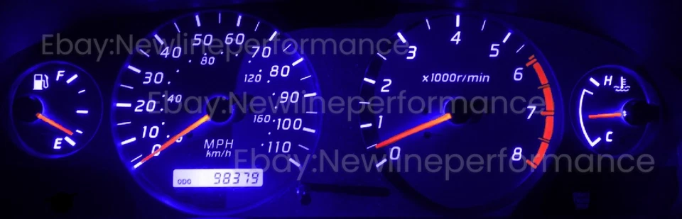 Blue LED Cluster Bulb kit for Nissan Frontier Xterra 2000 - 2001 - Image 1 of 1