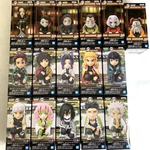 Juego de 16 figuras coleccionables de Demon Slayer World Tanjiro Hashira Muzan Demon Jp - Imagen 1 de 9